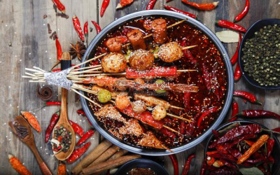 重慶正宗串串香底料的別樣吃法，真的太爽了！